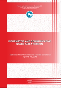 Informative and communicative space and a person