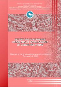 Recent socio-economic problems of development of labor relations