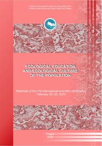 Ecological education and ecological culture of the population