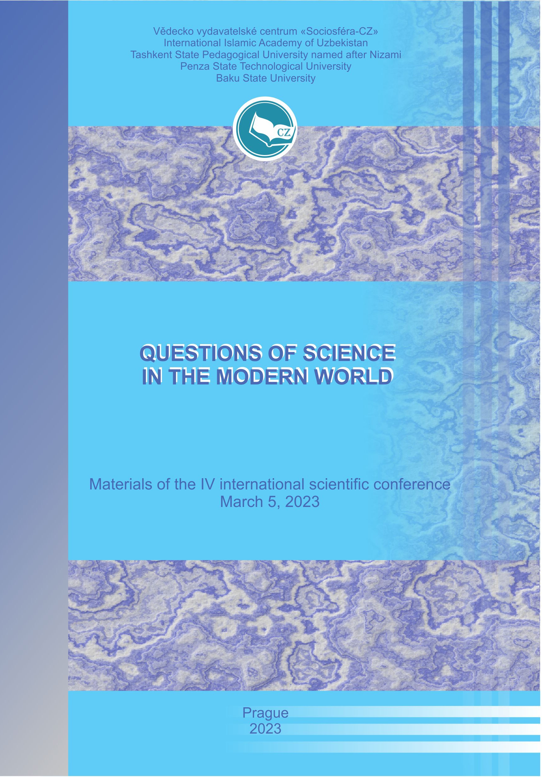 Questions of science in the modern world